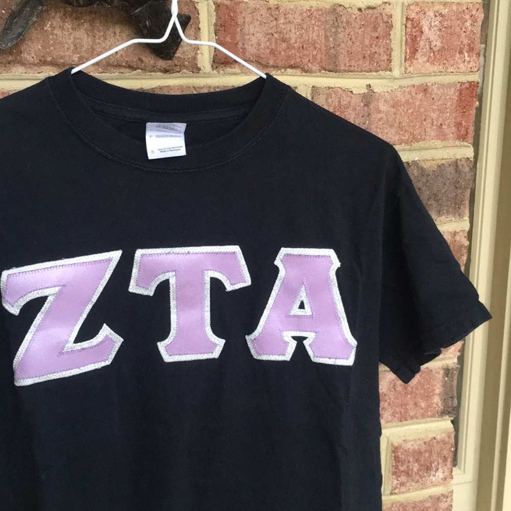 Zta zeta tau alpha letter T-shirt